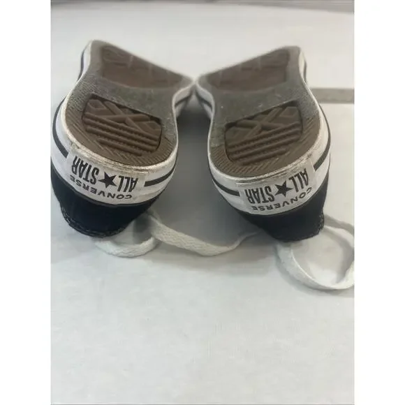 Converse All Star Chuck Taylor Youth US 1 / UK 13.5 Black Low‑Top Sneakers Shoes - Picture 11 of 16